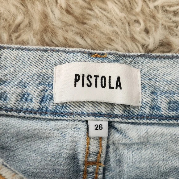 Pistola Alexa Jeans‎ In Toscano Light Wash Denim Women's Size 26 - Picture 8 of 16